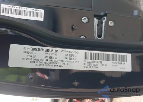 2014 Chrysler 300 300S z USA, uszkodzony, nr VIN 2C3CCAGG4EH384322